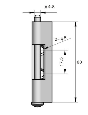 Window Digital Zinc Alloy Hinges Stainless Steel Hinge Lock